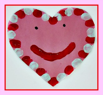 childrens valentines card